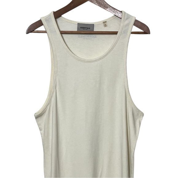 Essentials Fear of God Tank Top Men’s Small Sleeveless Logo Streetwear - Picture 4 of 10